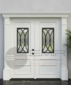 Yesil Villa Kapisi Bio Beyaz