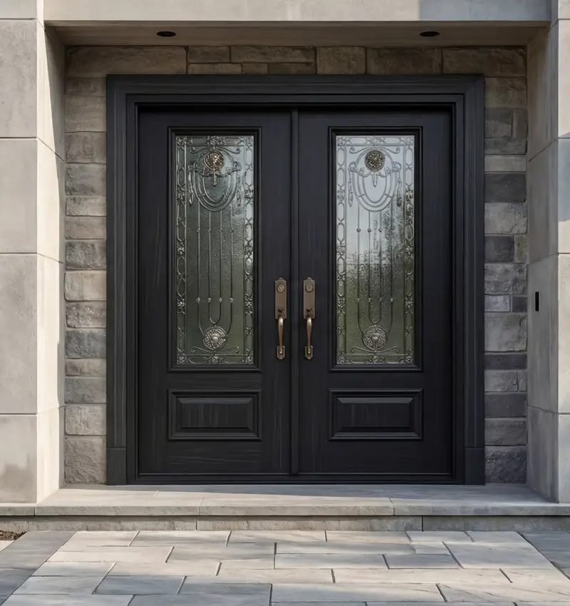 Ivor Ferforje Villa Kapısı | Emir Çelik Kapı – Emir Celik Kapi