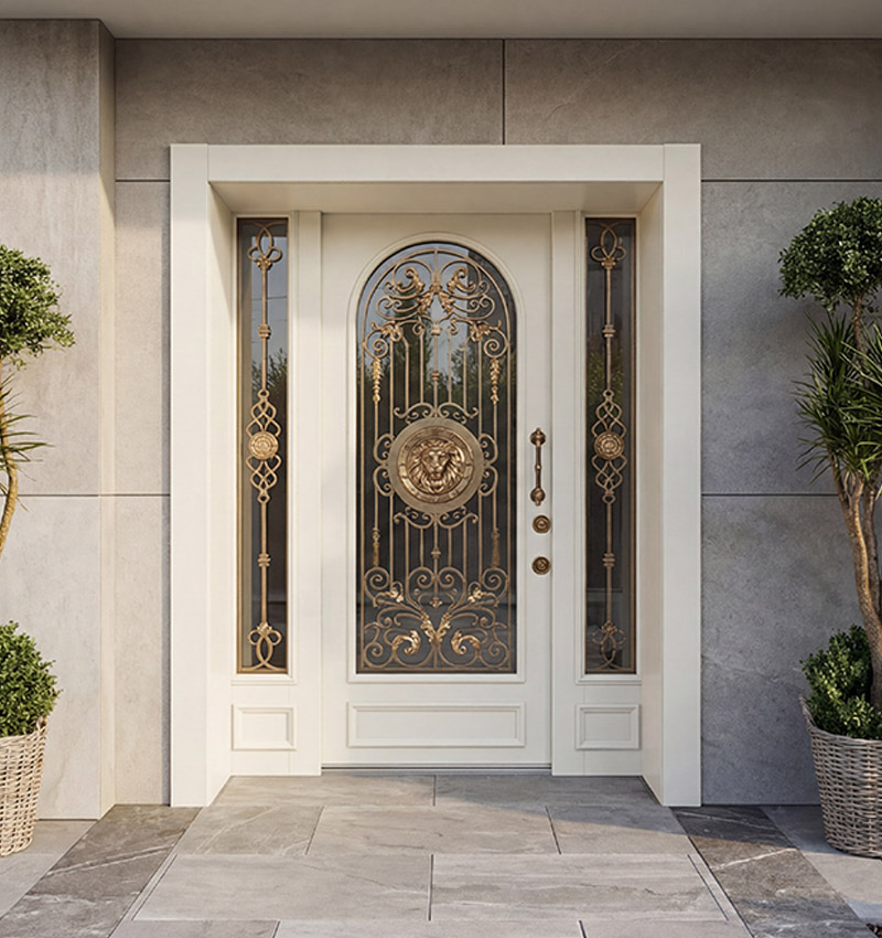 Kingofthelion Ferforje Villa Kapısı | Emir Celik Kapi