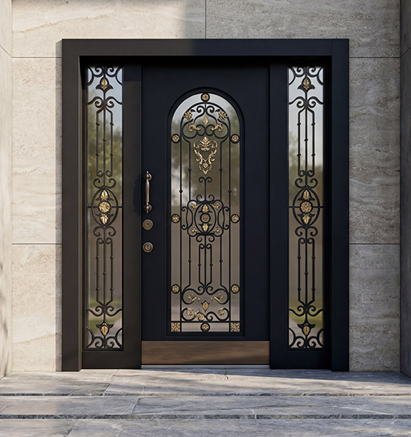 Valois Ferforje Villa Kapısı | Emir Celik Kapi