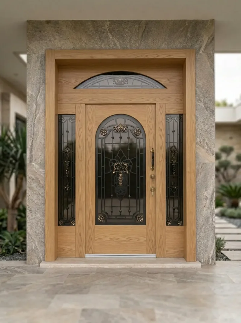 Didim Ferforje Villa Kapısı Emir 1 Didim Ferforje Villa Kapısı Emir Galeri Görseli