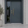 Antrasit Kompozit Villa Kapısı Dario, Ön Görünüm Antrasit Kompozit Villa Kapısı Dario, Ön Görünüm