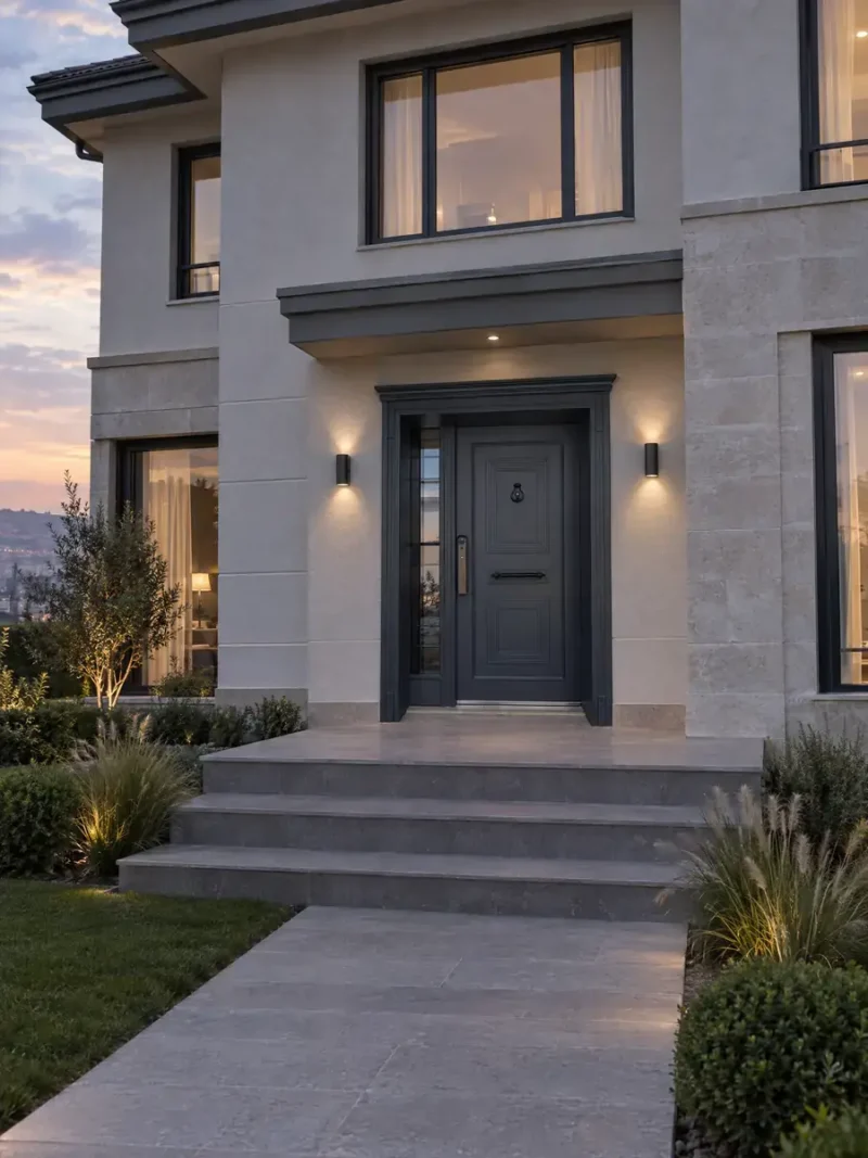 Antrasit Lake Villa Kapısı Alvar, Villa Cephesinde Genel Görünüm Antrasit Lake Villa Kapısı Alvar, Villa Cephesinde Genel Görünüm