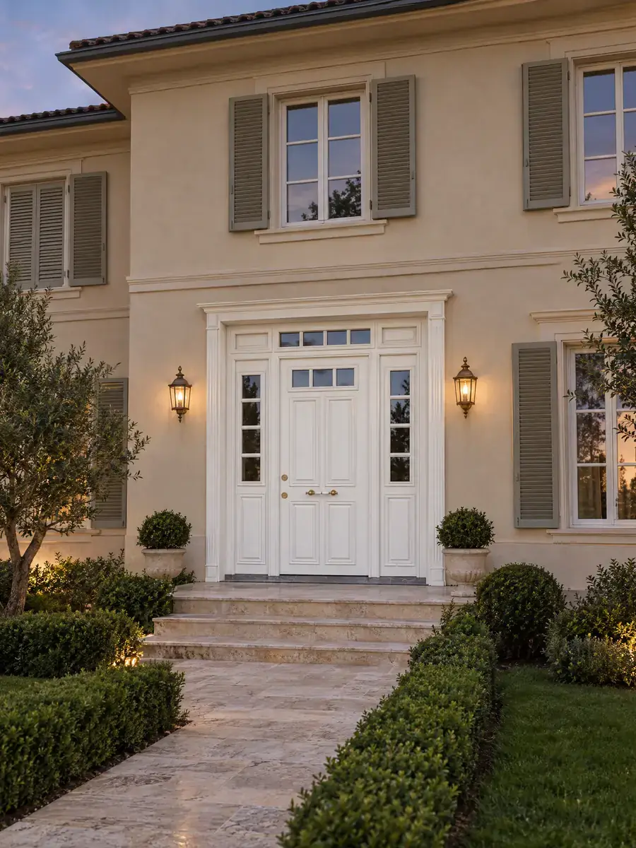 Beyaz Lake Villa Kapısı Lenna, Villa Cephesinde Genel Görünüm Beyaz Lake Villa Kapısı Lenna, Villa Cephesinde Genel Görünüm